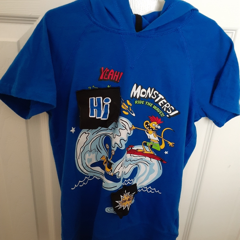 four boys' shirts in size 10